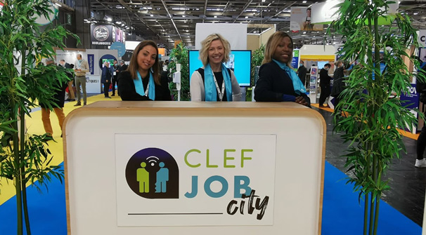 CLEF JOB au salon des Maires 2021